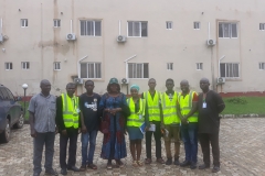 2. Energy Audit Verification team with the Director of Works