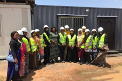 BUK-MD-CEO-and-the-STEM-students-during-her-visit-to-the-site-today