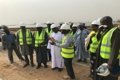 Site tour (led by the REA Site Engr.) by the Minister, REA Reps. and other Reps