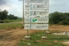 Project Sign Board Installed