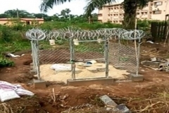 Construction of Security Fence for RMU