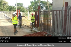 Training on installation of the WTC electric powered gate