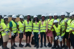 STEM student at project site