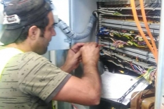 Sorting-and-termination-of-communication-and-control-cables-in-totalizing-panel-1-and-2