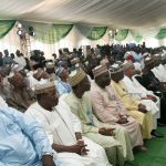 Cross section of invited guests during the EEP solar hybrid project commissioning at Bayero University, Kano