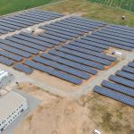 Drone photo of commissioned EEP solar hybrid power plant at Bayero University, Kano state 7