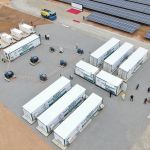 Drone photo of commissioned EEP solar hybrid power plant at Bayero University, Kano state